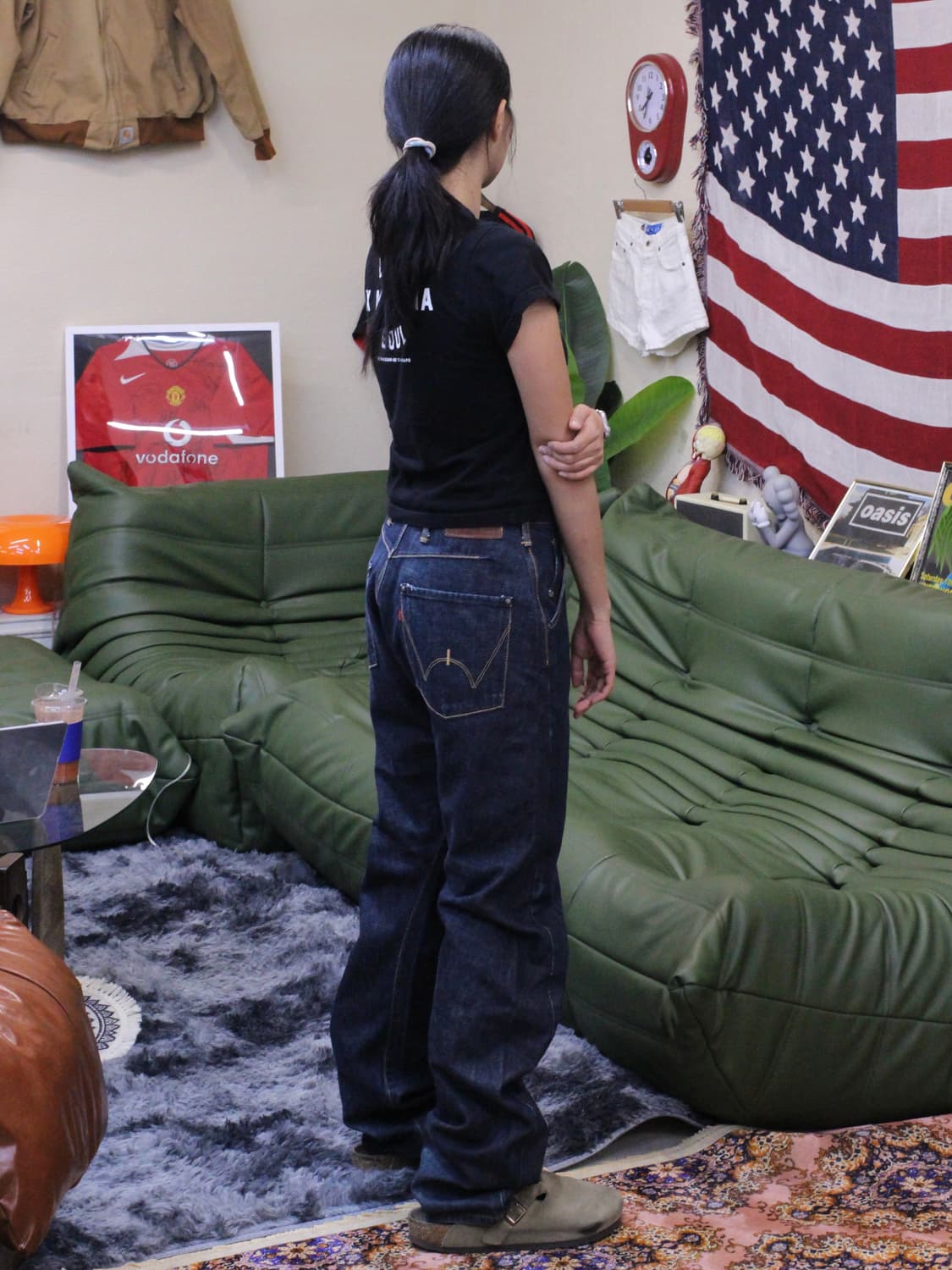 2000s 에드윈 E펑션 엔지니어드진 상품이미지2