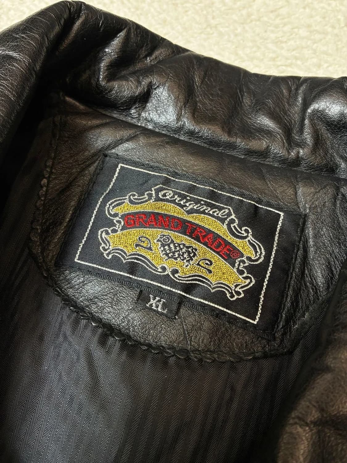 GRAND TRADE 00's 유틸리티 양가죽 헌팅 자켓 PN7667 상품이미지8