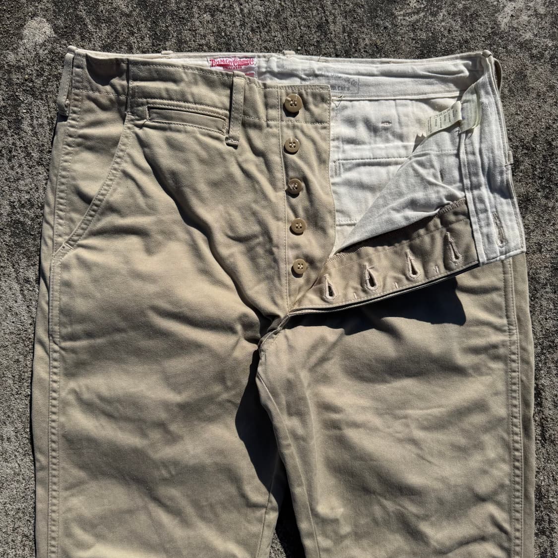 [32] Toyz Mccoy 토이즈맥코이 스티브맥퀸 코튼 팬츠 상품이미지3