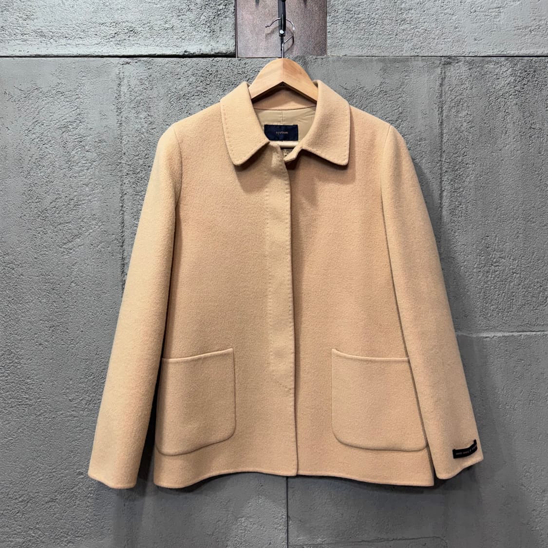 시스템 우먼스 핸드메이드 울 자켓 (M)   상품이미지1