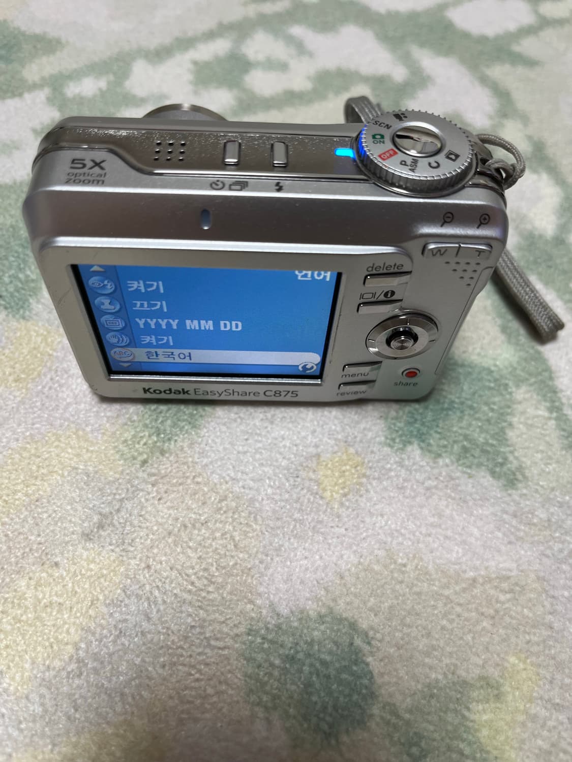 코닥 c875 실버 뉴진스 디카 빈티지 카메라 상품이미지5