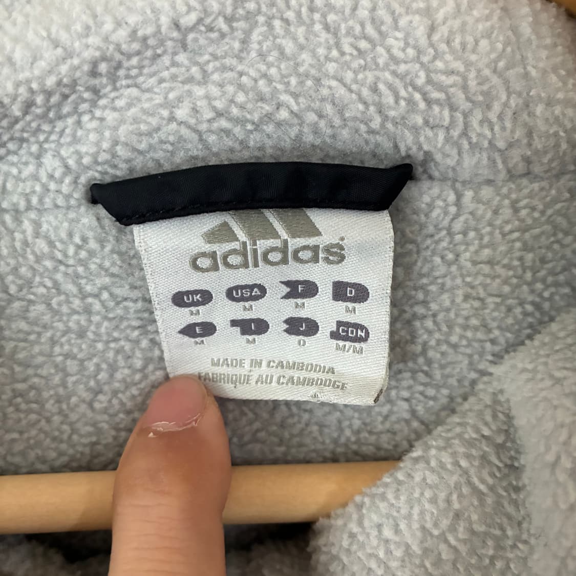 아디다스 후드 누빔 점퍼 상품이미지4