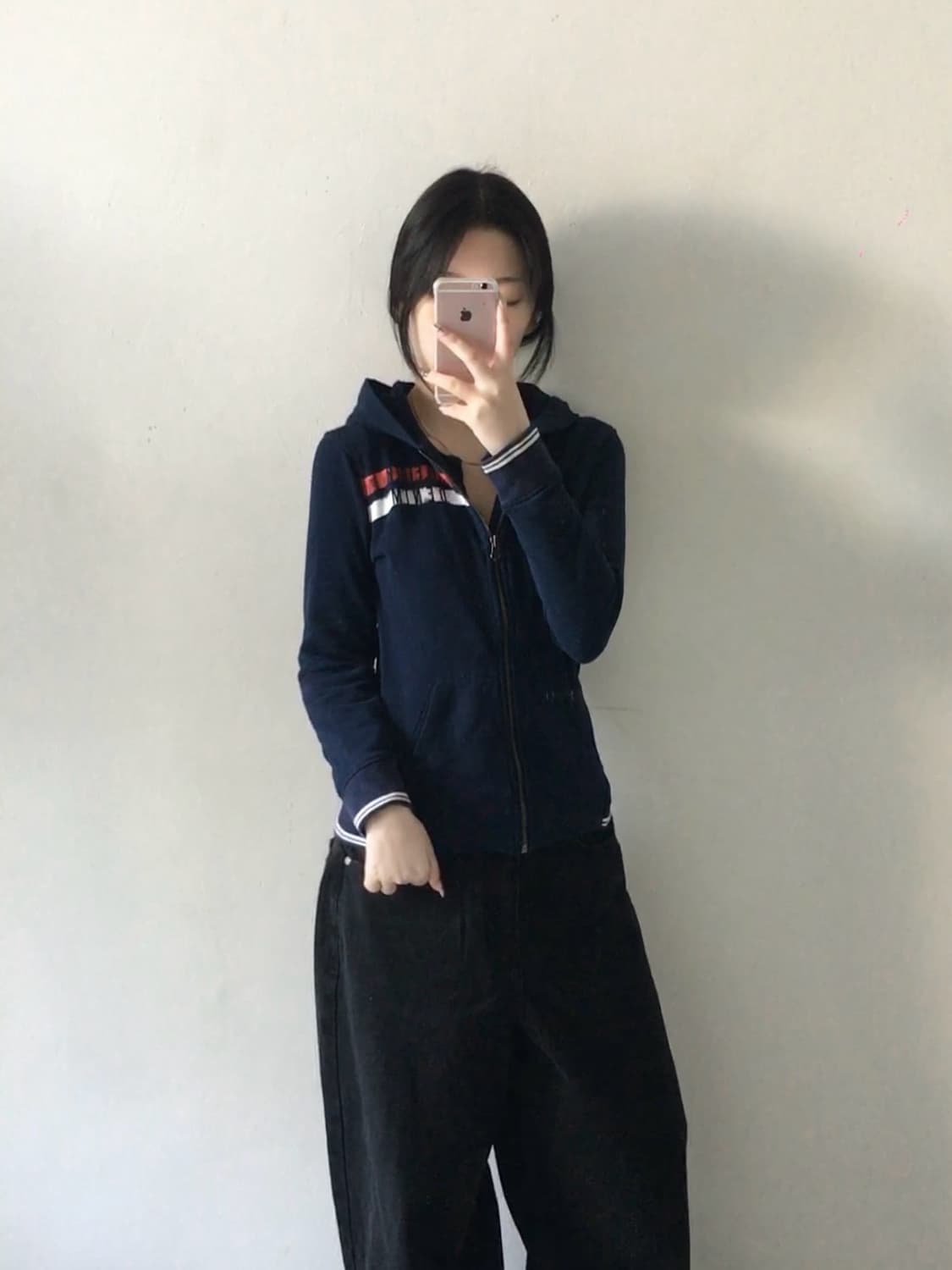 타미힐피거 로고 후드집업 상품이미지2