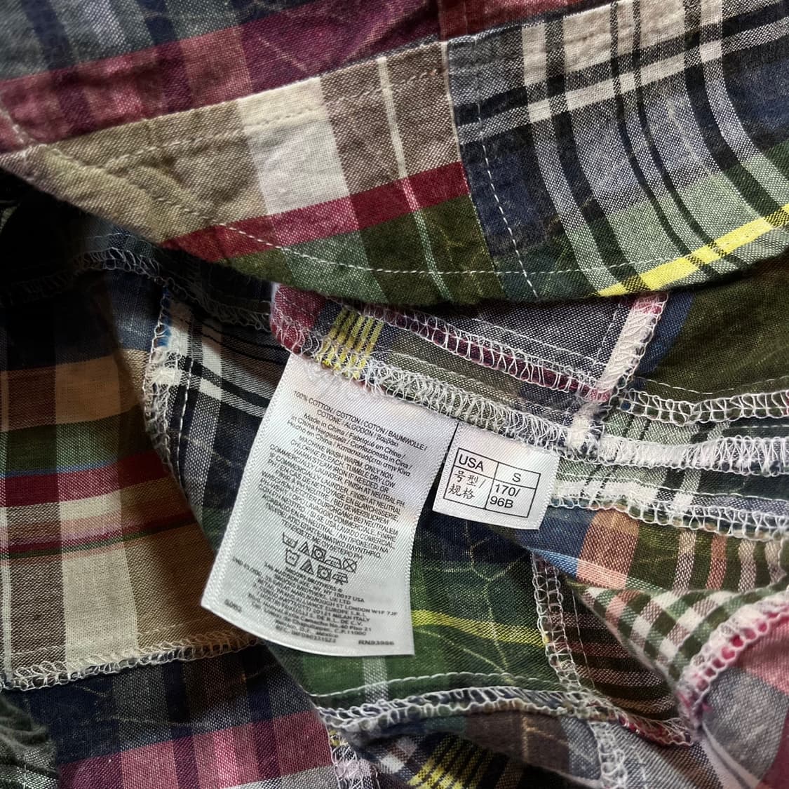 브룩스 브라더스 패치워크 셔츠 상품이미지4