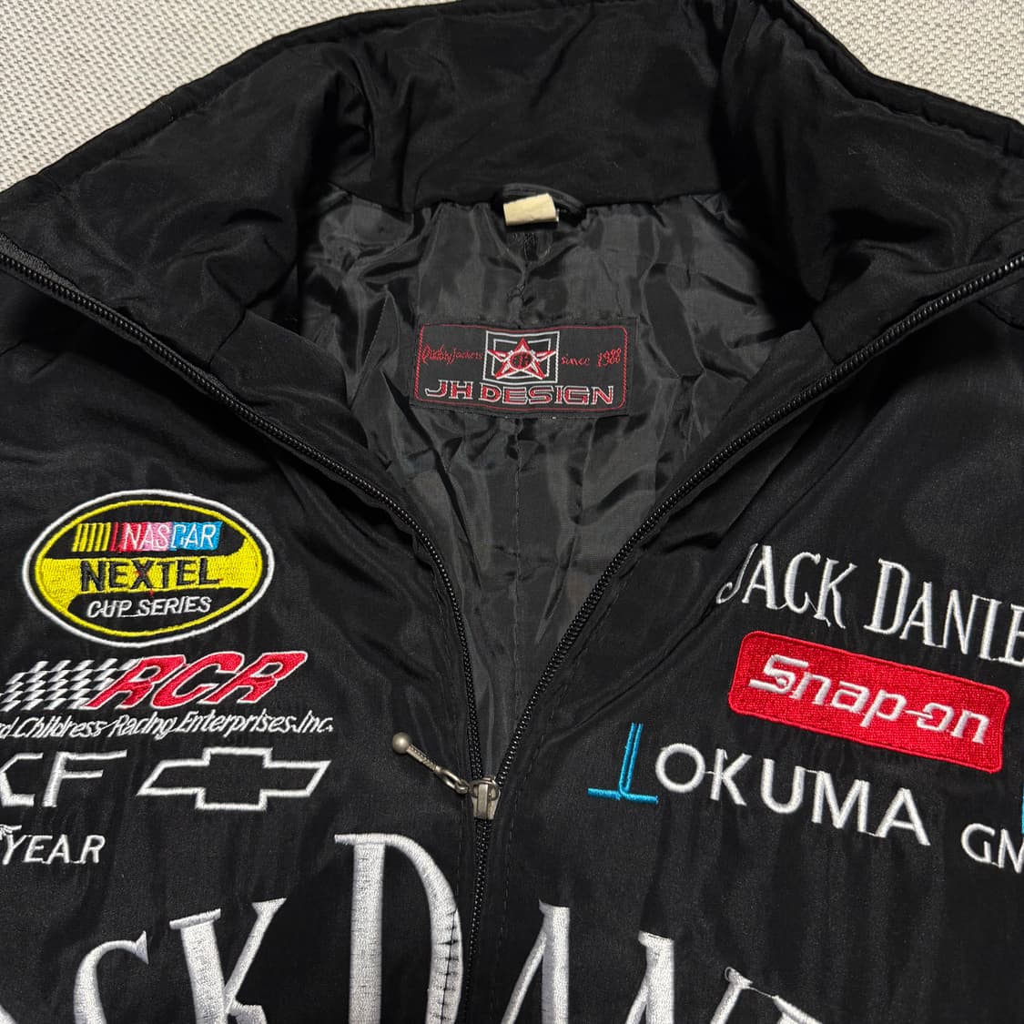 JH DESIGN 잭다니엘 레이싱 자켓 상품이미지5