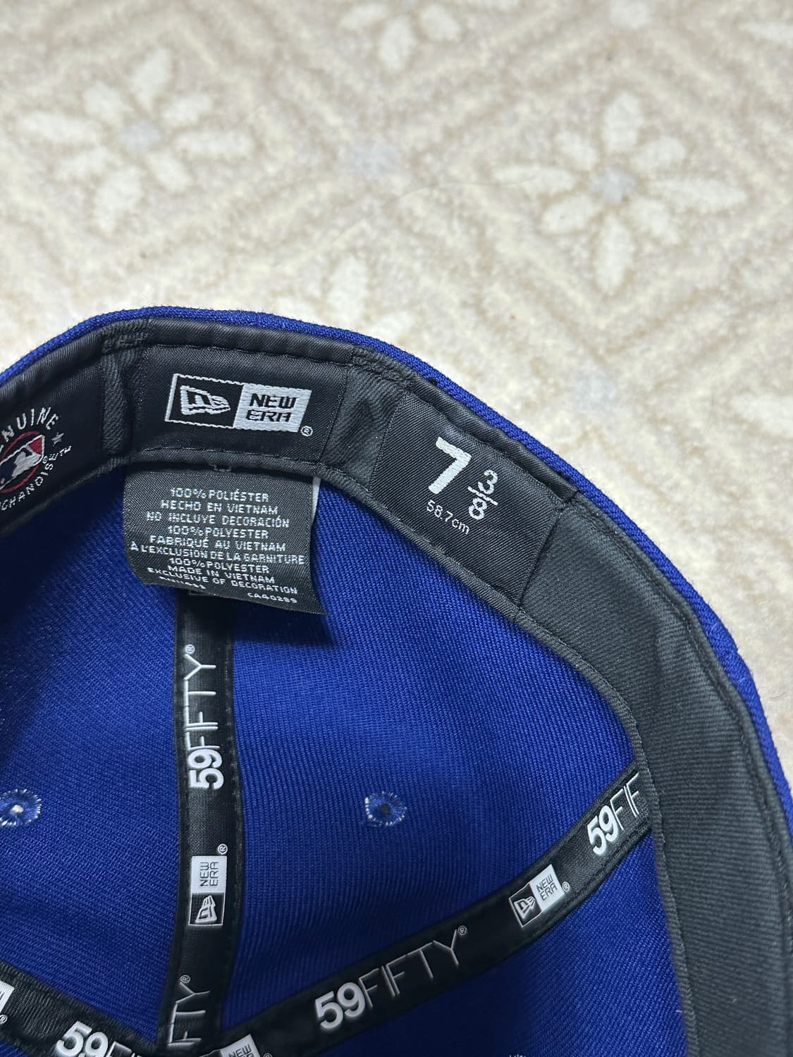 뉴에라 59fifty 프리커브드 58.7 상품이미지5