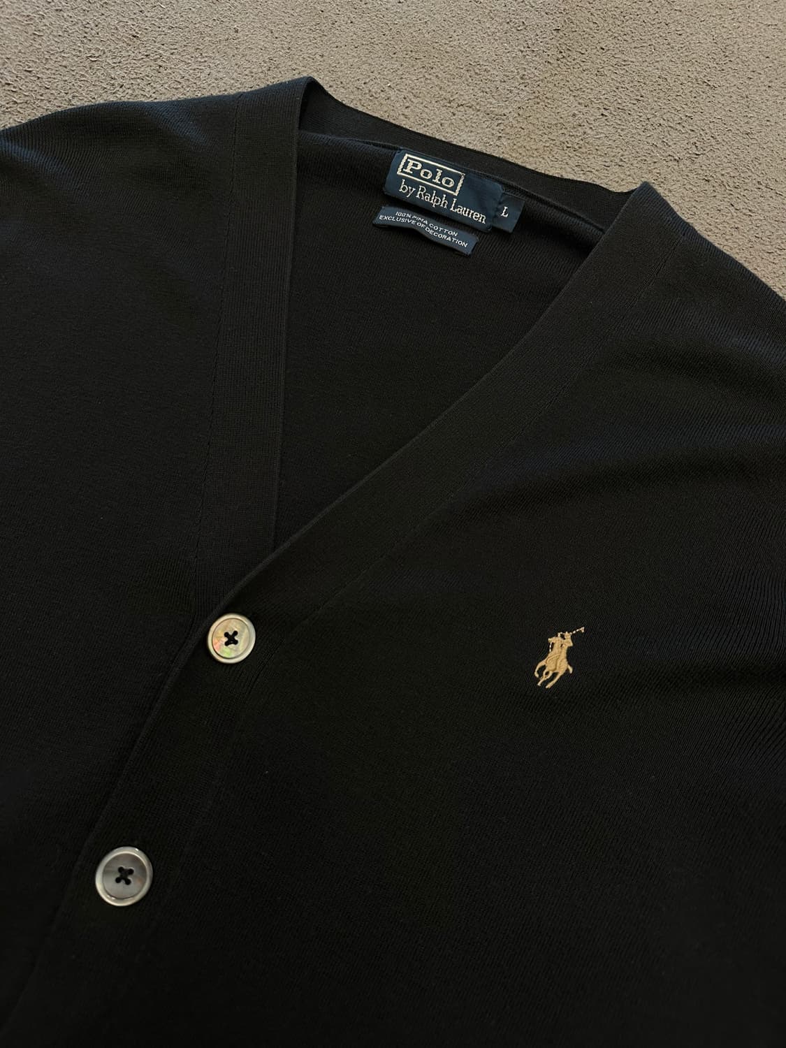 폴로 랄프로렌 피마코튼 가디건 처분  상품이미지2