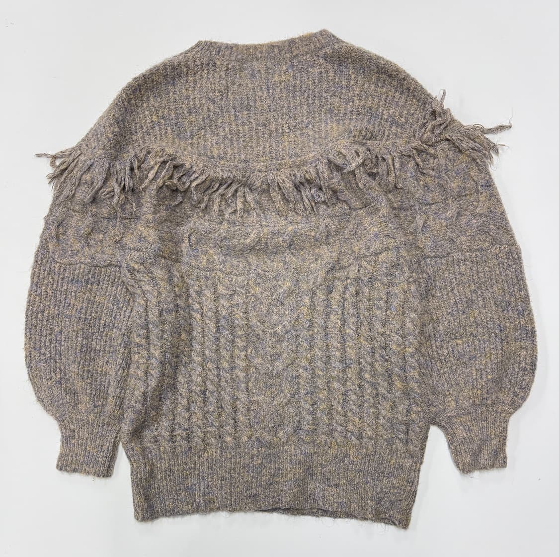 JPN fringe knit sweater 상품이미지5