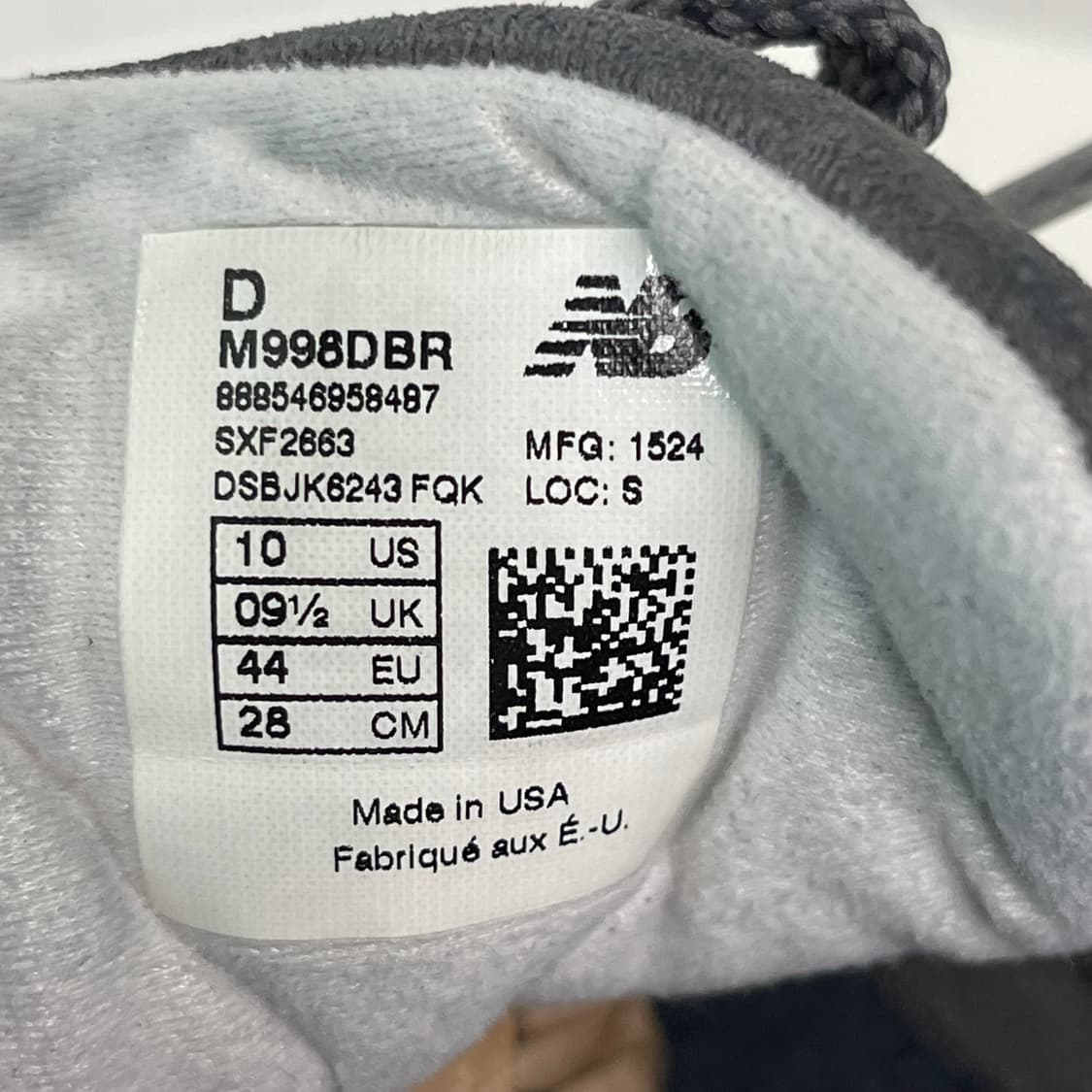 뉴발란스 998 DBR 건담 280mm 상품이미지8