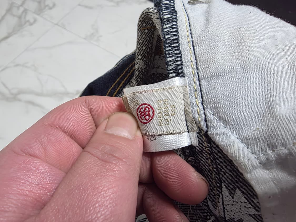 .
STUSSY 백포켓 그래픽 데님 팬츠 상품이미지5