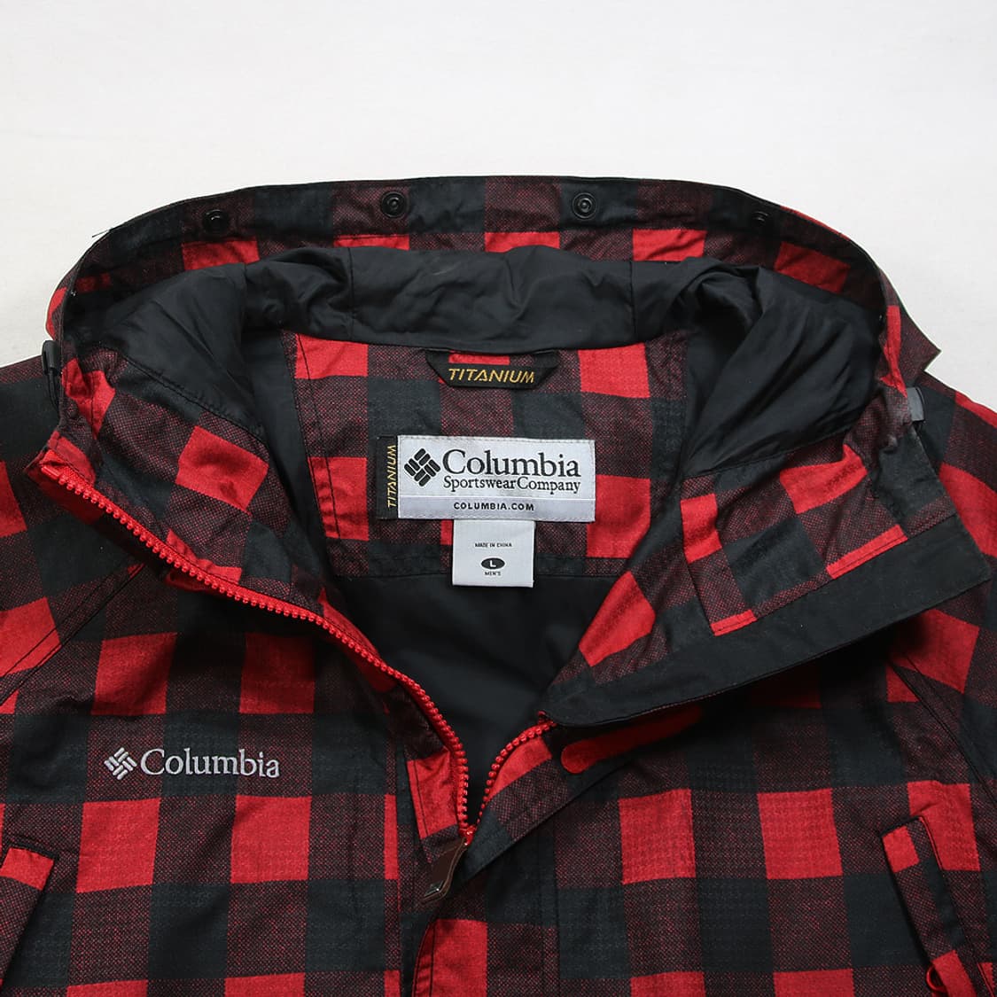 (착용컷) Columbia 체크 스키 자켓 (남성용 103) 상품이미지5