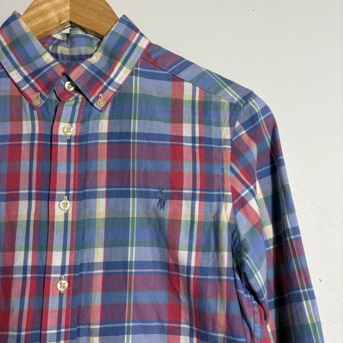 폴로 랄프로렌 멀티 컬러 체크 셔츠 (무료배송) 상품이미지2
