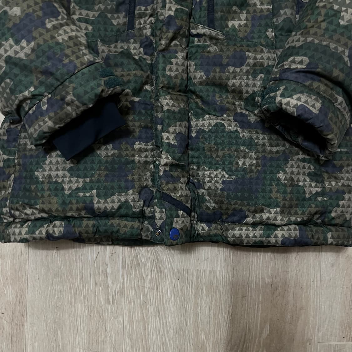 K2 카모플라쥬 덕다운 후드 패딩 150 상품이미지3