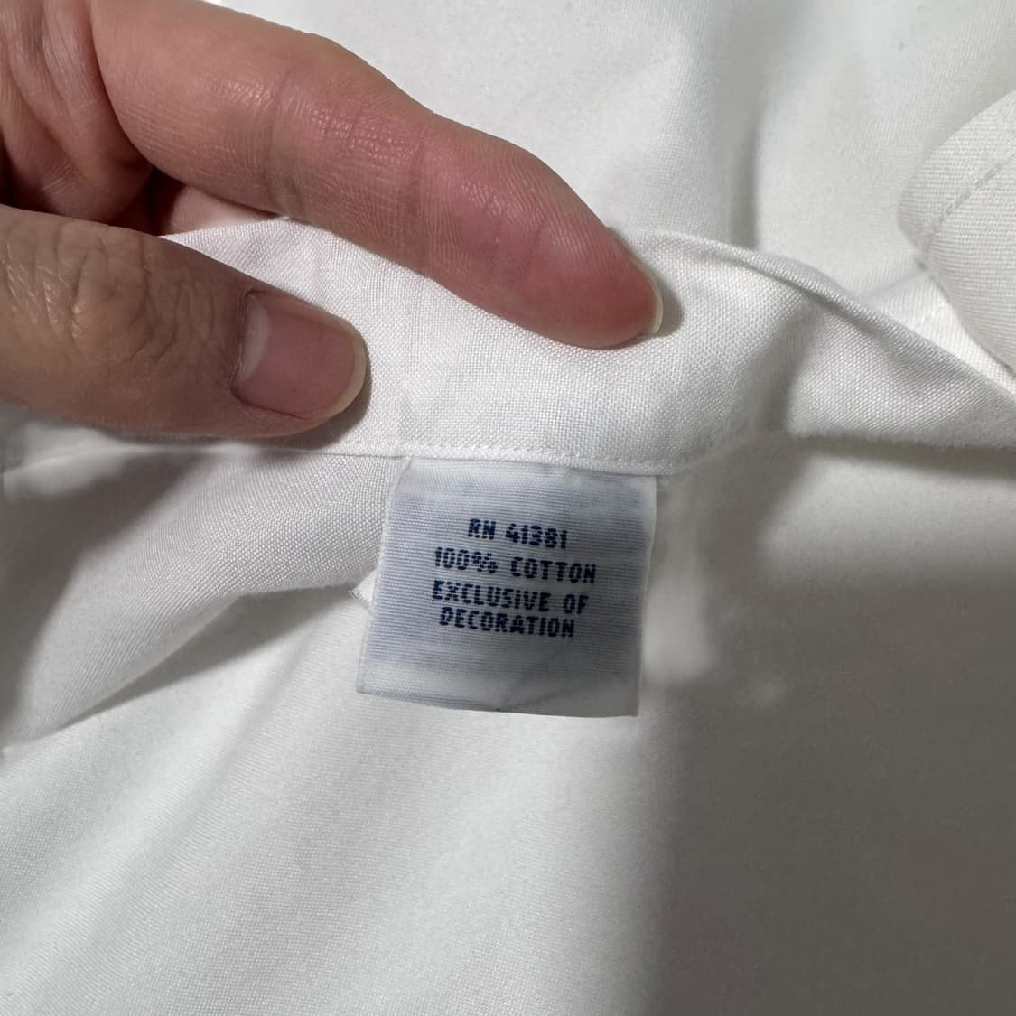 신형 폴로 랄프로렌 옥스포드 화이트 셔츠 상품이미지4