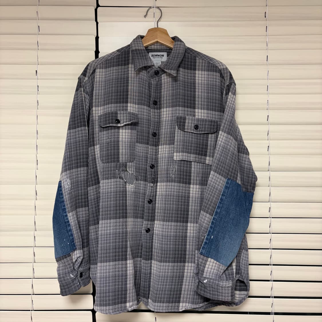 바우와우 Bowwow 디럭스 리페어 플란넬 디스 셔츠 M 상품이미지5