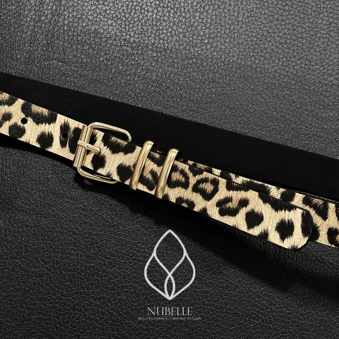 🌗 Leopard printed belt / 호피 레오파드 벨트 상품이미지1