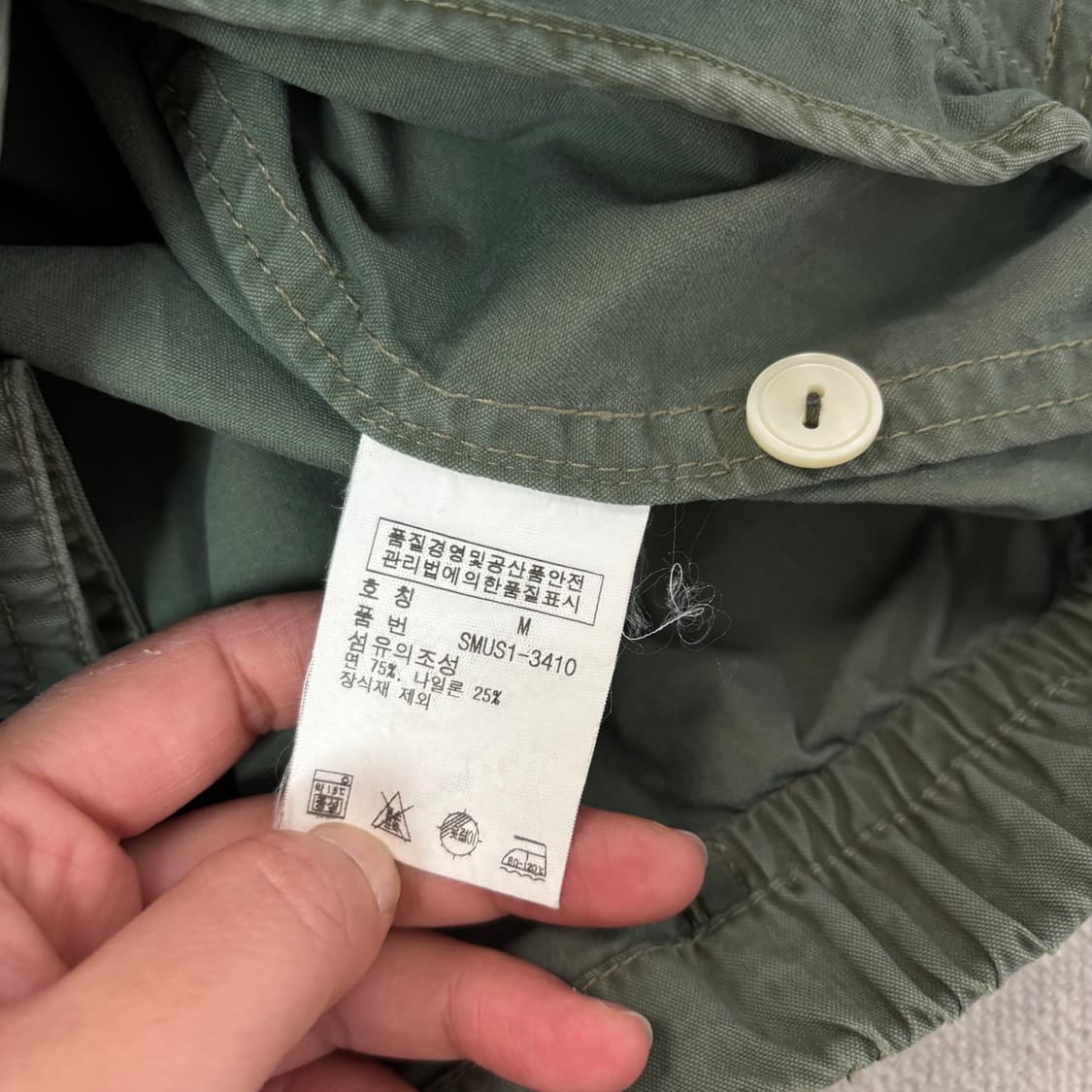 95 폴로 랄프로렌 빅포니 카키 올리브 후드 자켓 상품이미지5