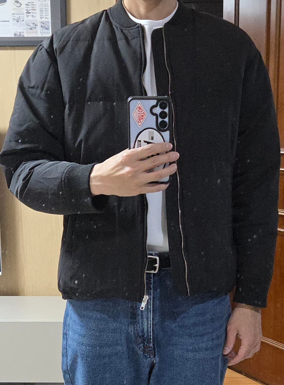 (착샷) 저널스탠다드 다운 점퍼 블루종 상품이미지10