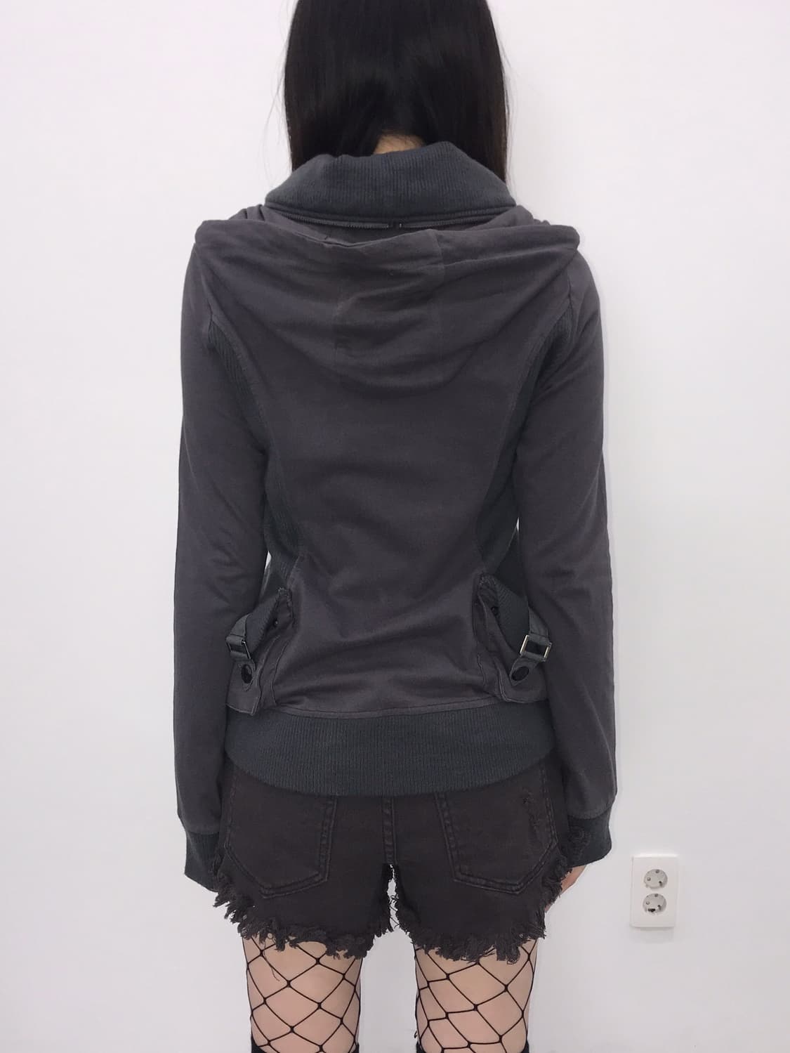 'HEAVEN and Earth' Hooded Layered Jacket 상품이미지4