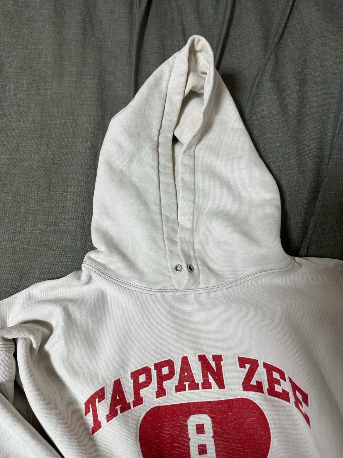 챔피온 리버스위브 후드티 멜란지 상품이미지4