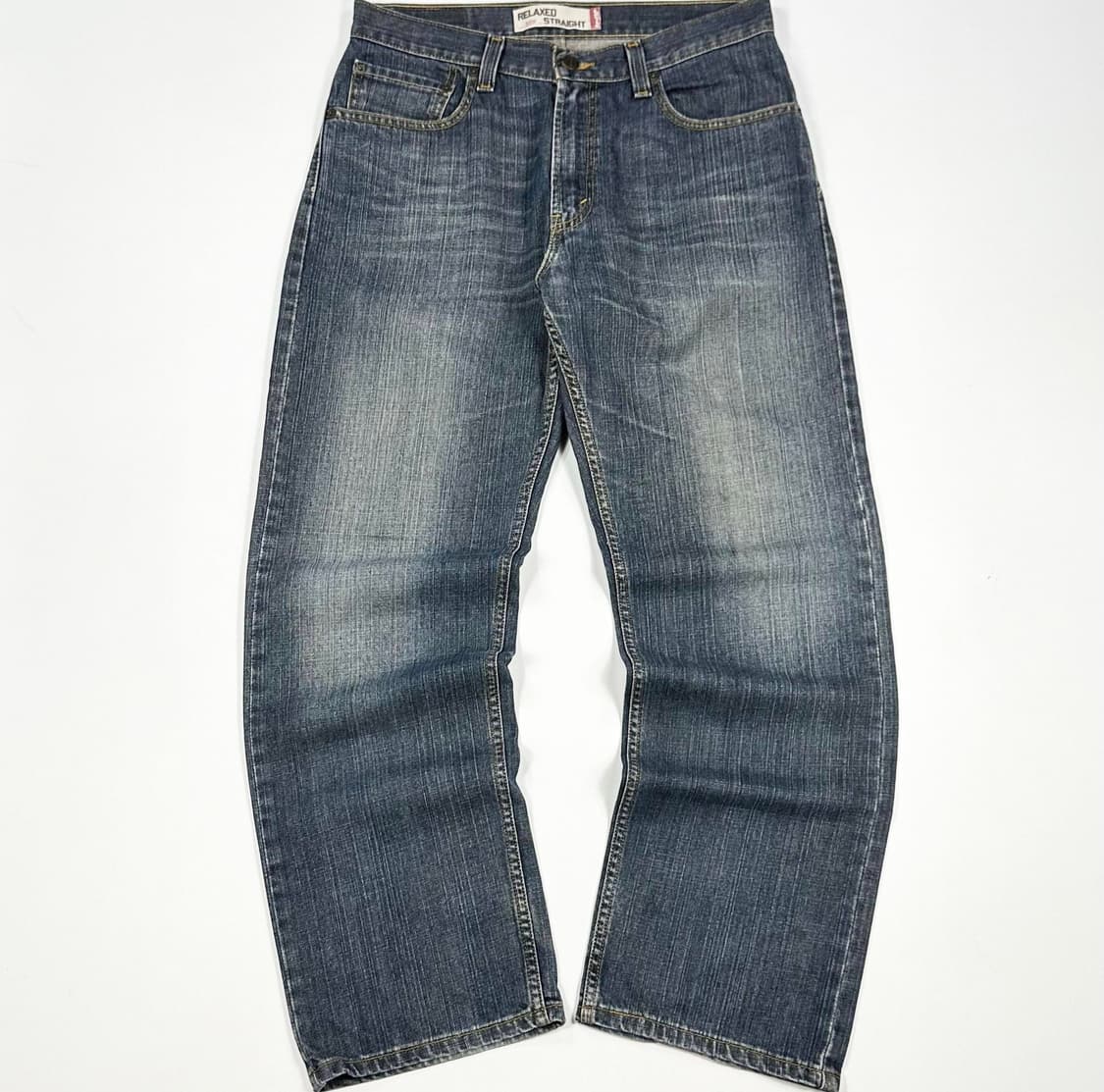 32 리바이스 559 와이드 스트레이트 워싱 데님팬츠 상품이미지2