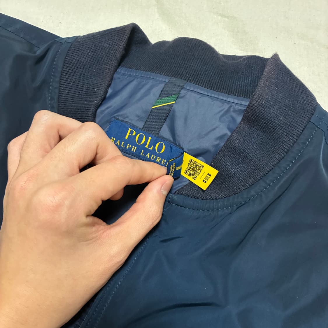 (정품 QR) 폴로 랄프로렌 네이비 블루종 자켓 L 상품이미지3