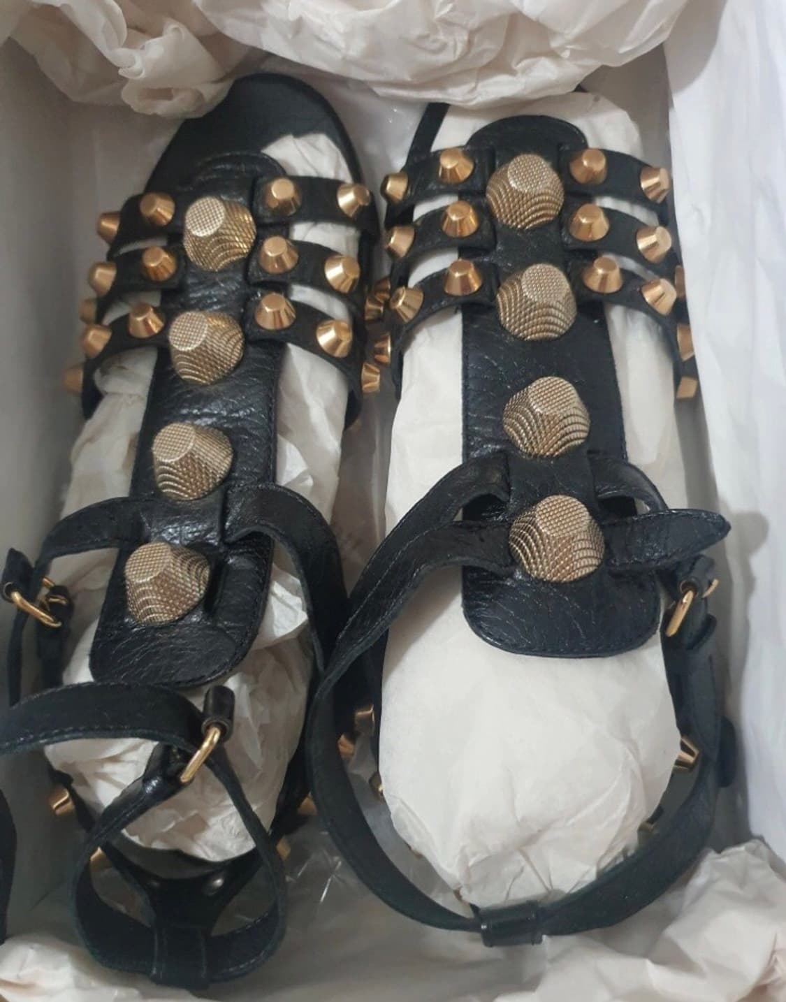 발렌시아가 글래디에이터 자이언트 모터 샌들 36 상품이미지3