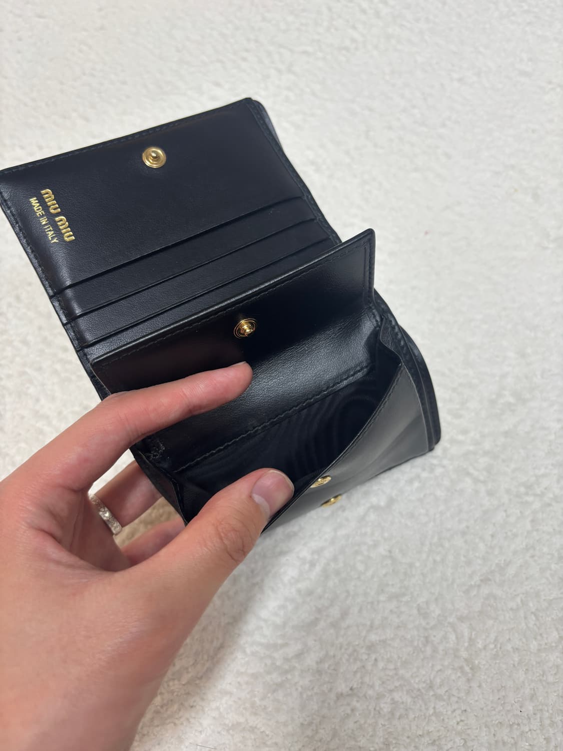 미우미우 마드라스 반지갑 (풀구성) 상품이미지7