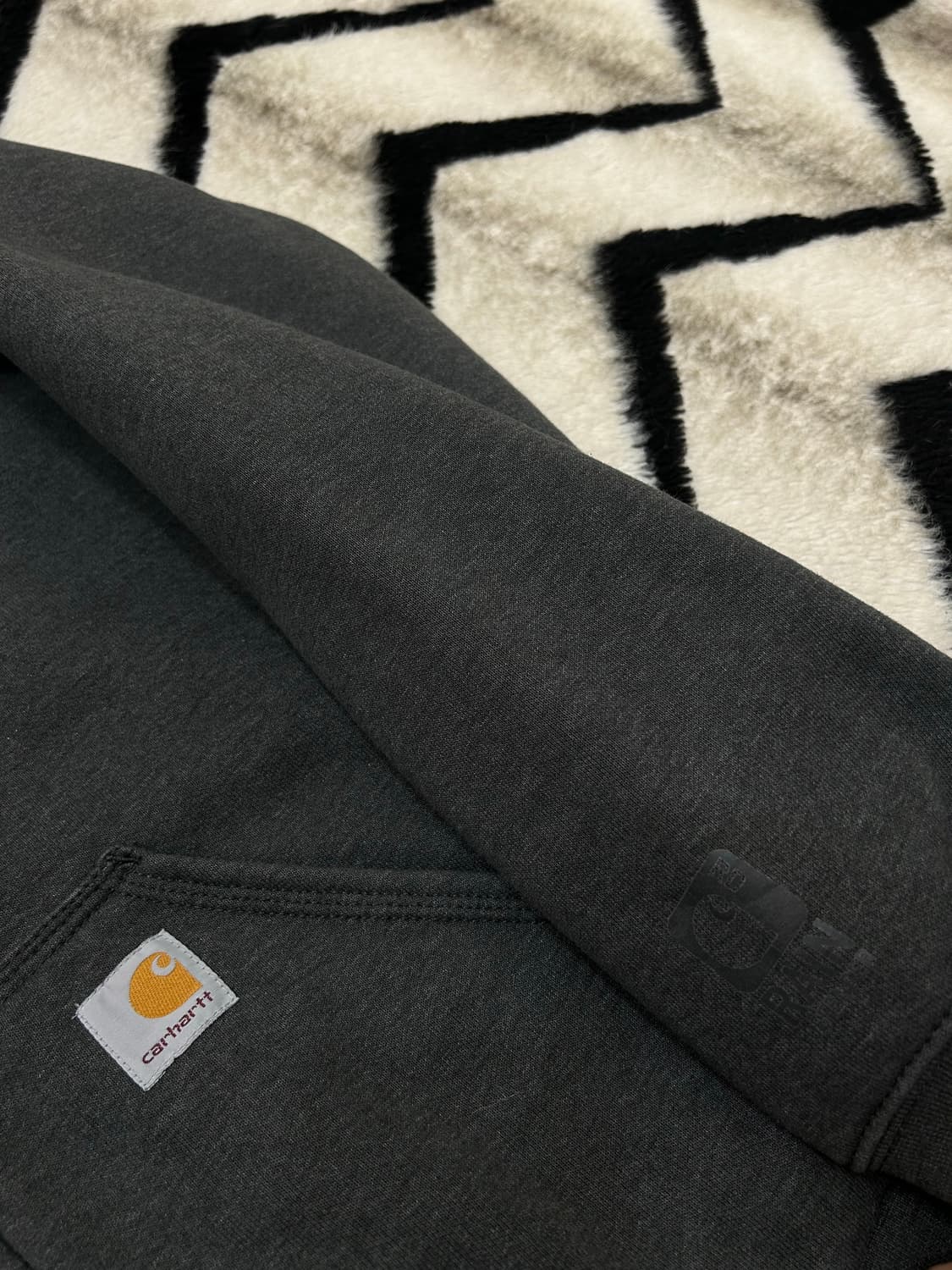 [S]칼하트 써멀 후드집업/카본헤더 상품이미지1