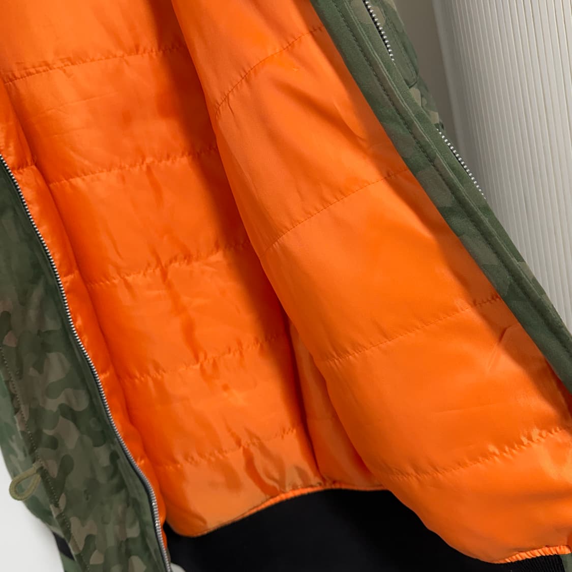 [38] 럭키슈에뜨 덕다운 카모 N3B 패딩 상품이미지8