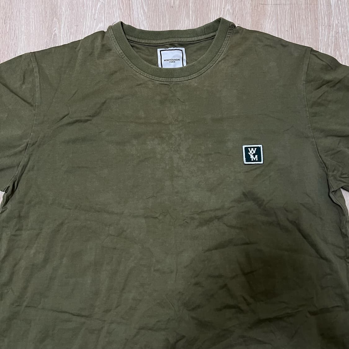 우영미 파리스 와펜 라운드 반팔티 48  상품이미지2