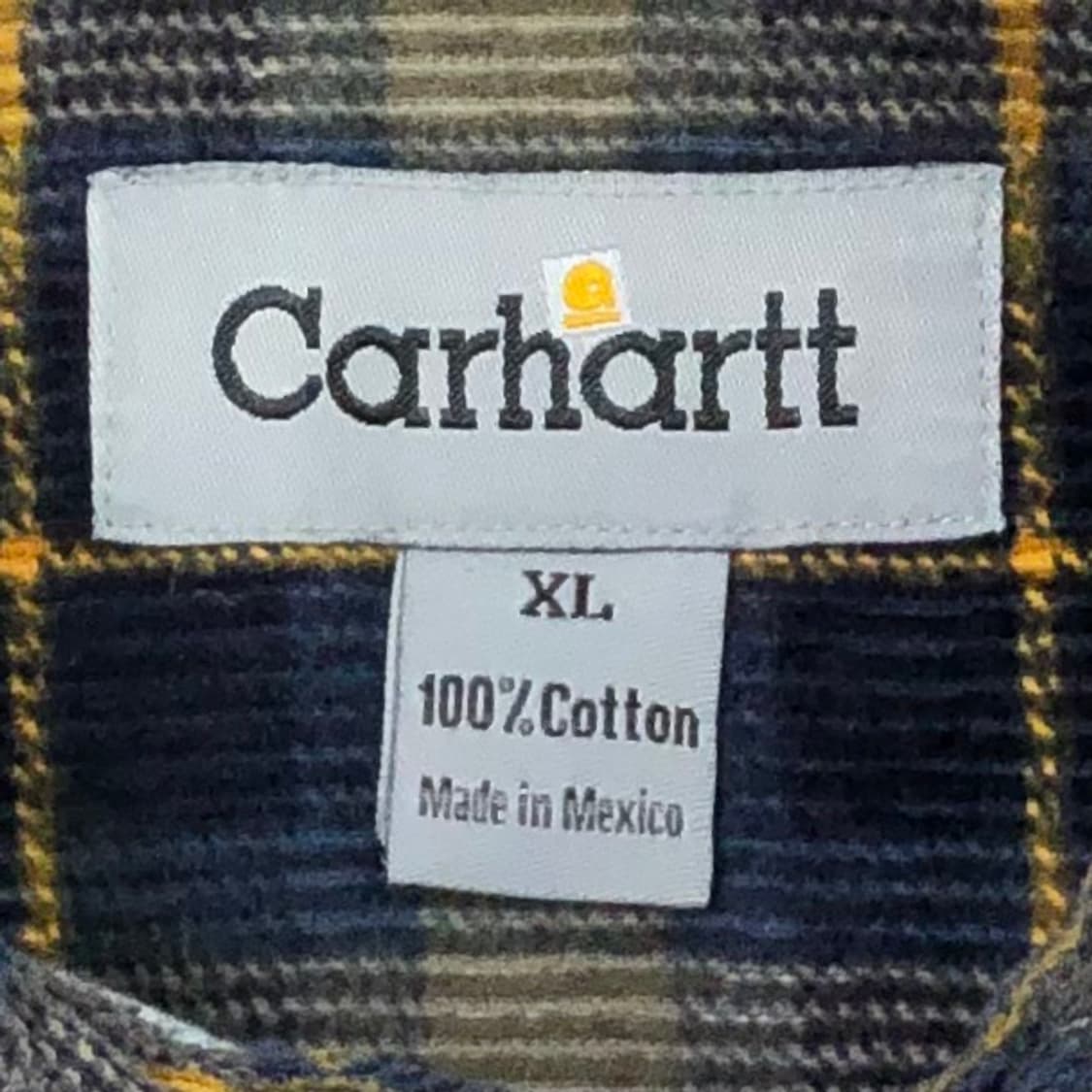 Xxl 칼하트 체크 워크 남방 상품이미지3