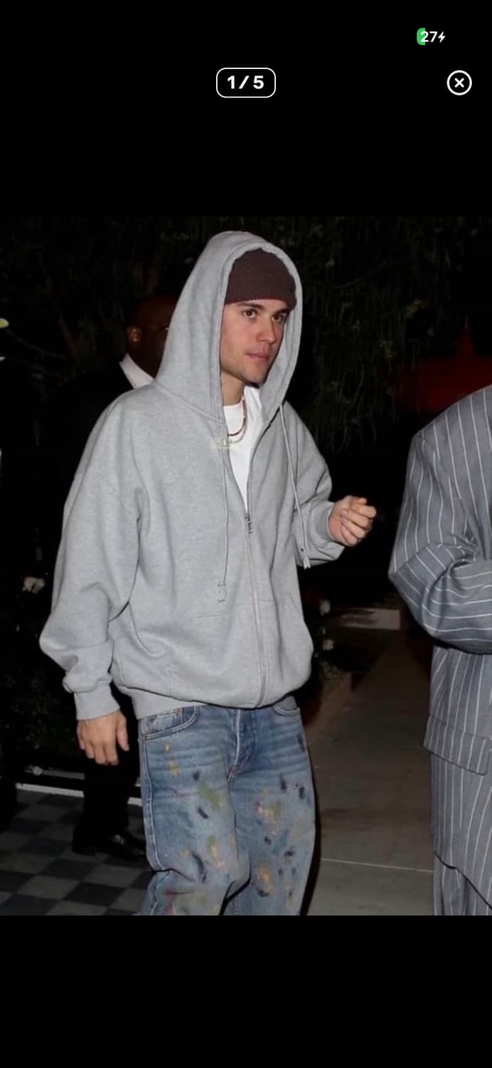 90‘s 러셀 후드집업 ’차콜‘ 상품이미지7