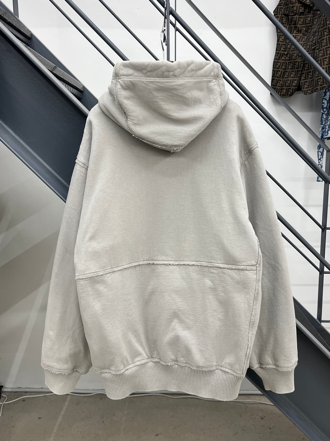 스톤아일랜드 00s 데님즈 라인 보아 후드집업 상품이미지4