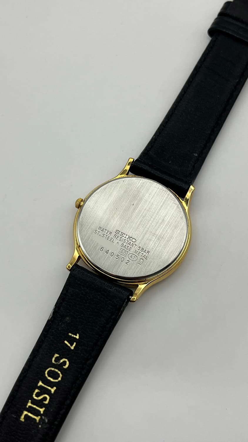 세이코 맨즈 라운드 빈티지시계 상품이미지5