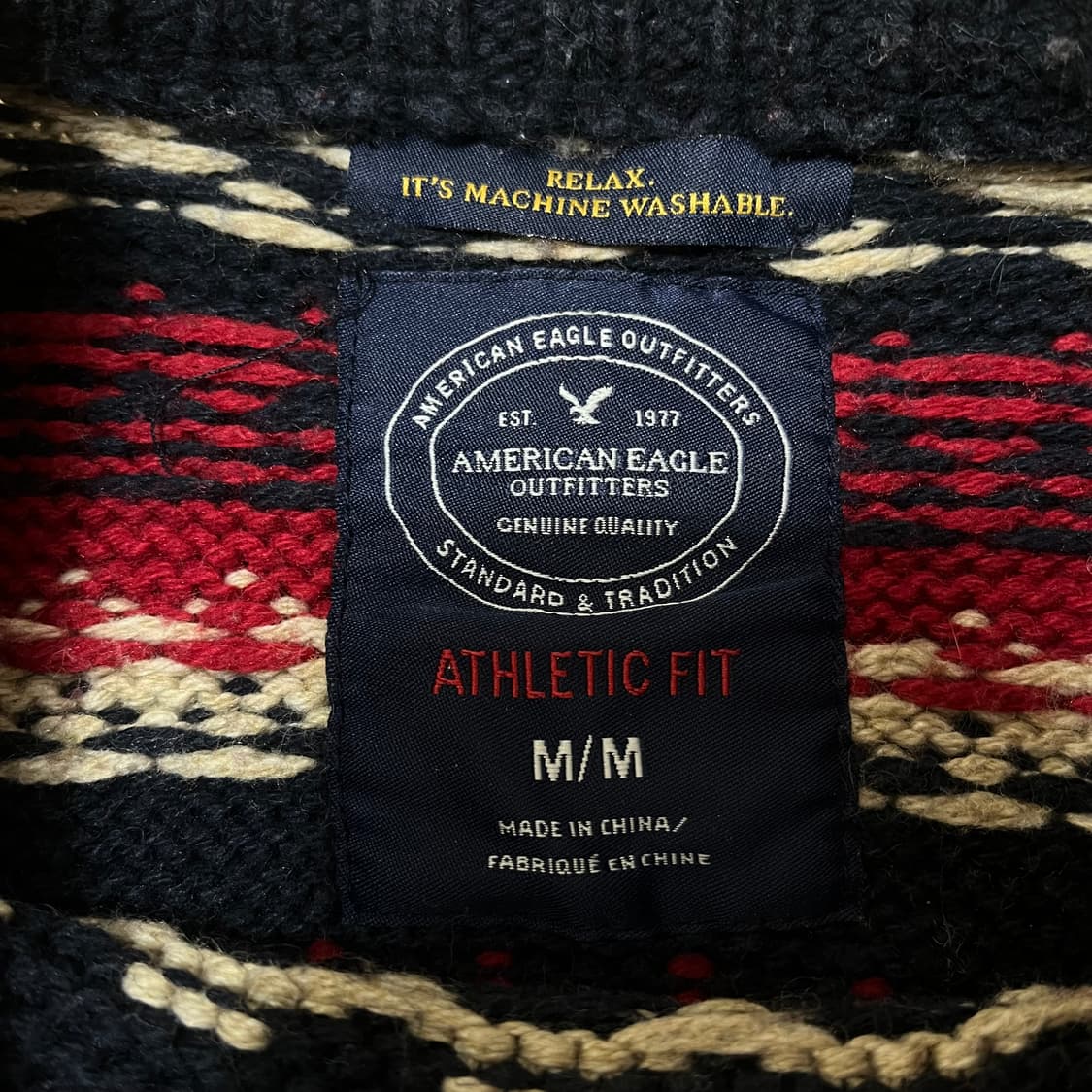 아메리칸 이글 앙고라 울 블렌드 긴팔 니트 M/95 상품이미지4