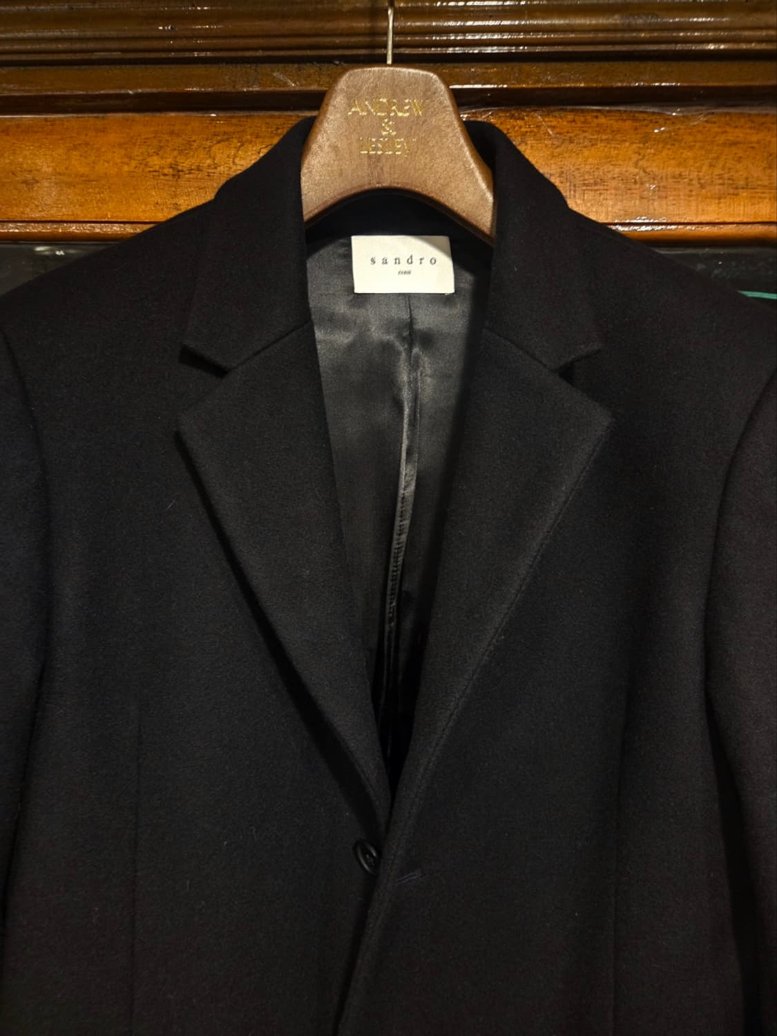 산드로 체스터필드코트 상품이미지2