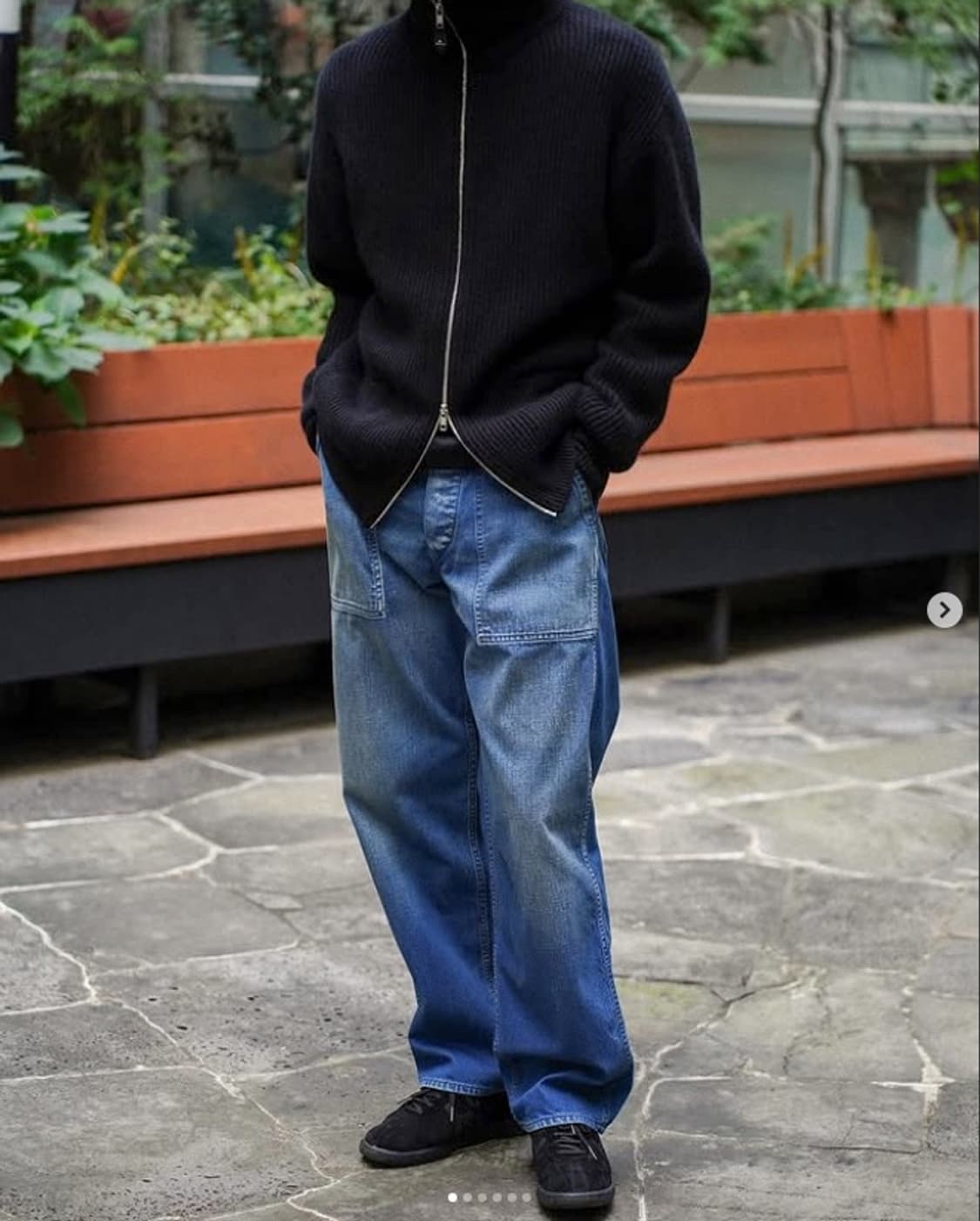 [2] 헤릴 Herill 25aw us navy denim 새상품 상품이미지1