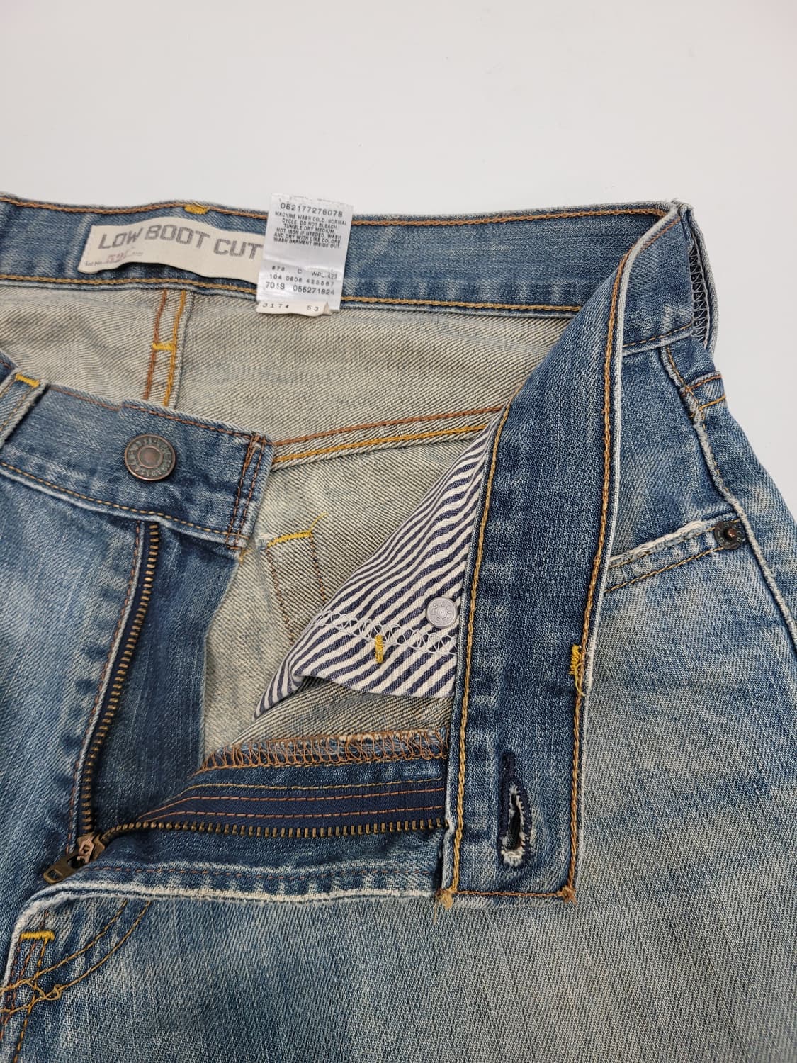 LEVI'S 00'S 리바이스 527 로우 부츠컷 데님 청바지 / 31
 상품이미지8