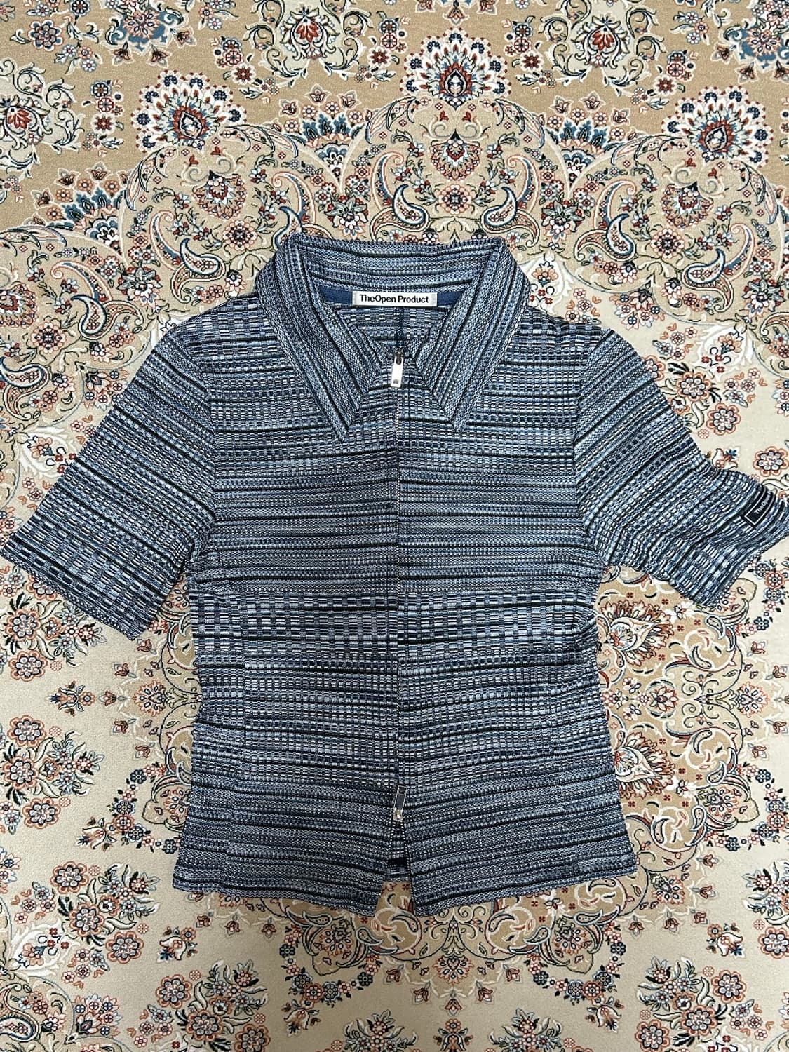 더오픈프로덕트(오픈yy) 반팔집업 상품이미지1