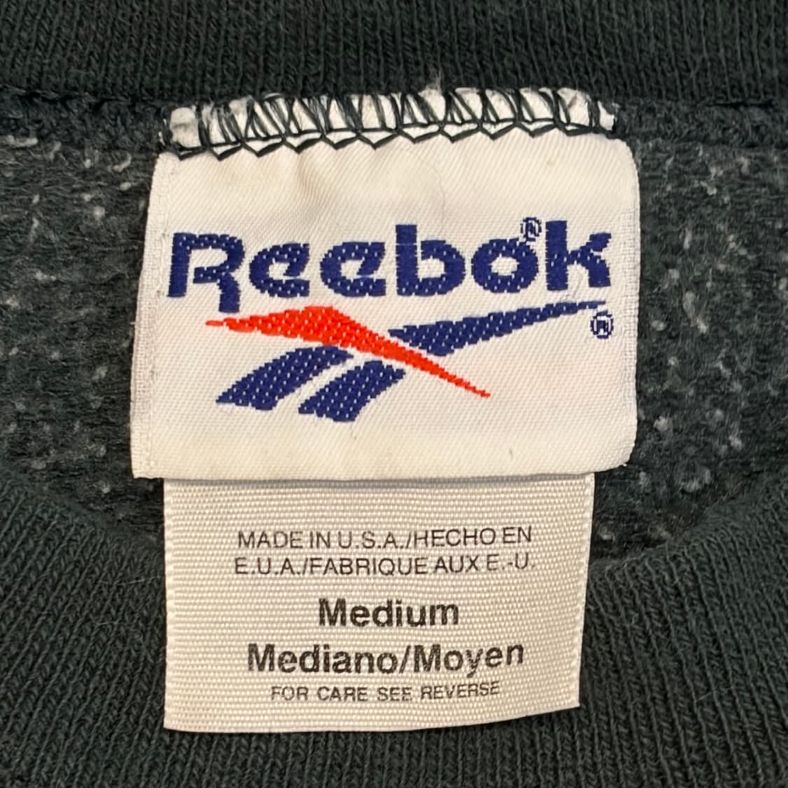 레어 90s Made in USA 미국 빈티지 워싱 리복 맨투맨  상품이미지6