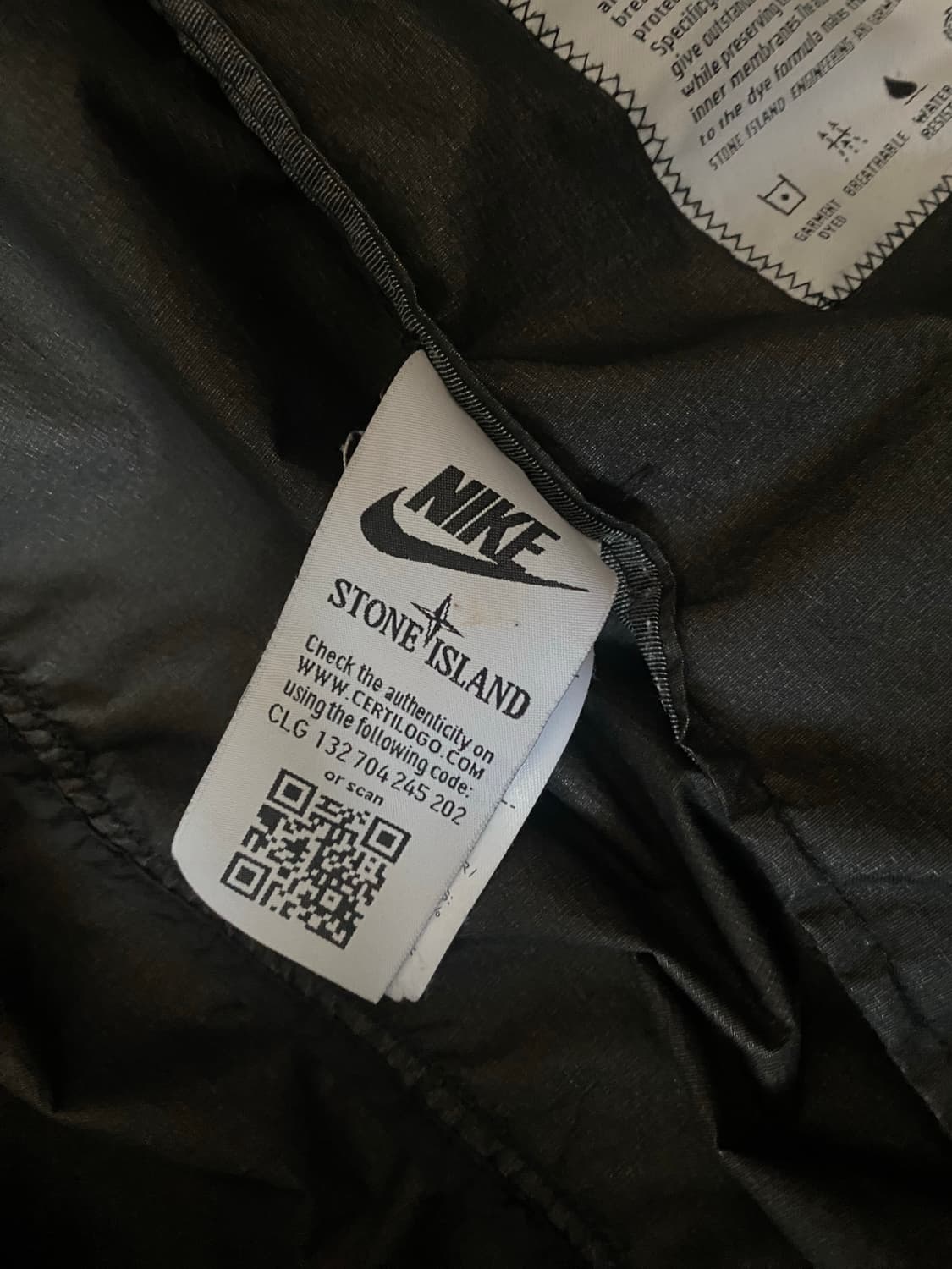 스톤아일랜드 X 나이키 랩 윈드러너 자켓 L 상품이미지7