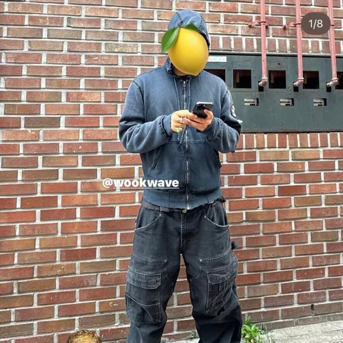 빈티지 Faded Zip-up Hoodie 상품이미지4