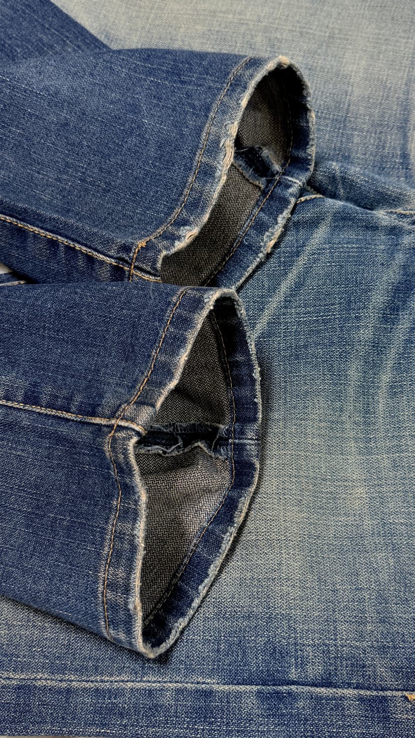 디올옴므 05aw 새틴셔츠+녹워싱진 상품이미지6