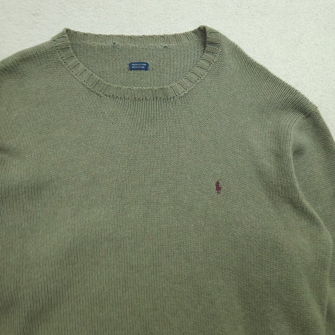 90s 폴로 랄프 로렌 코튼 니트 상품이미지3