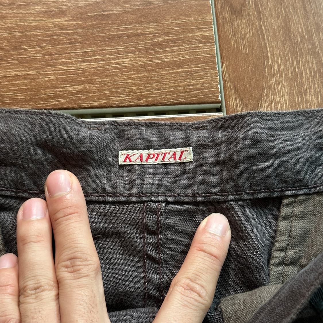 Kapital suspenders linen pants 상품이미지8