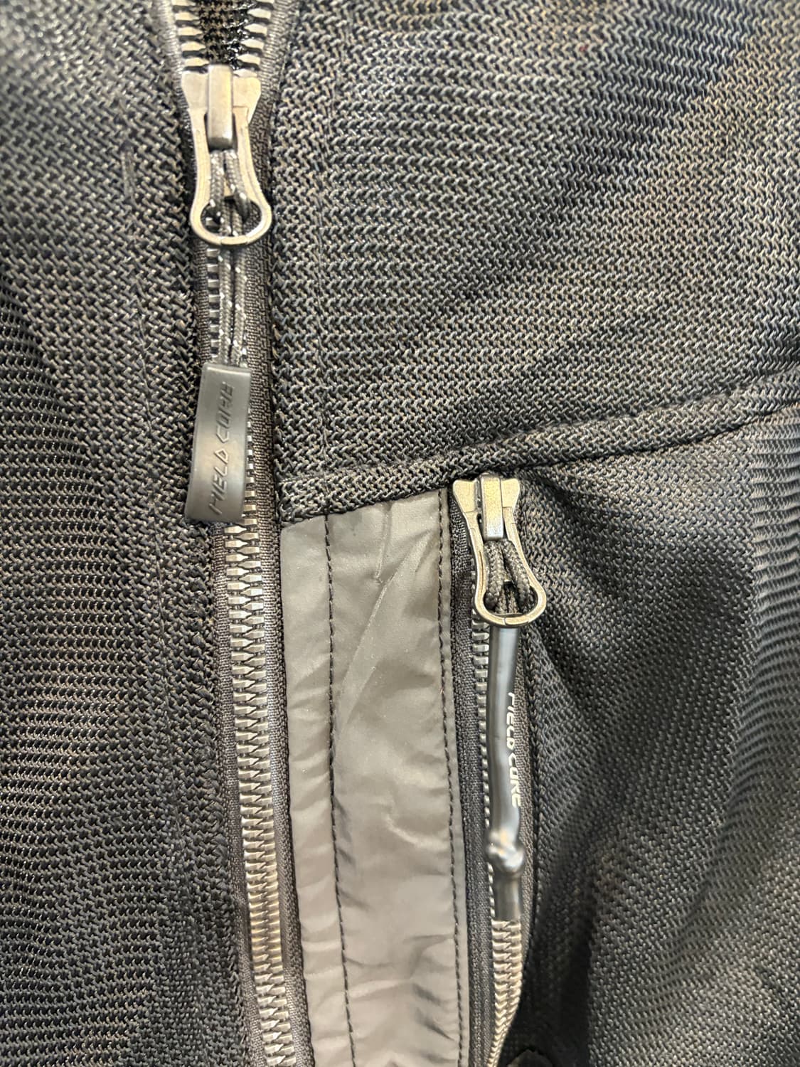 Black Mesh Tech Rider Jacket 상품이미지3