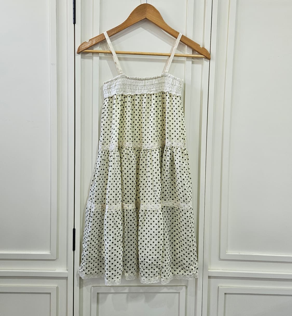 도트 레이스 캉캉 원피스 상품이미지1