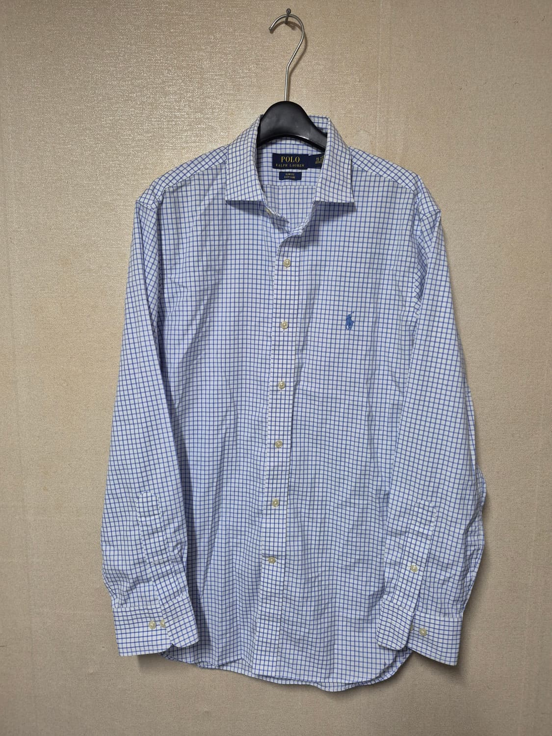 폴로 랄프로렌 슬림핏 이지케어 셔츠 상품이미지1