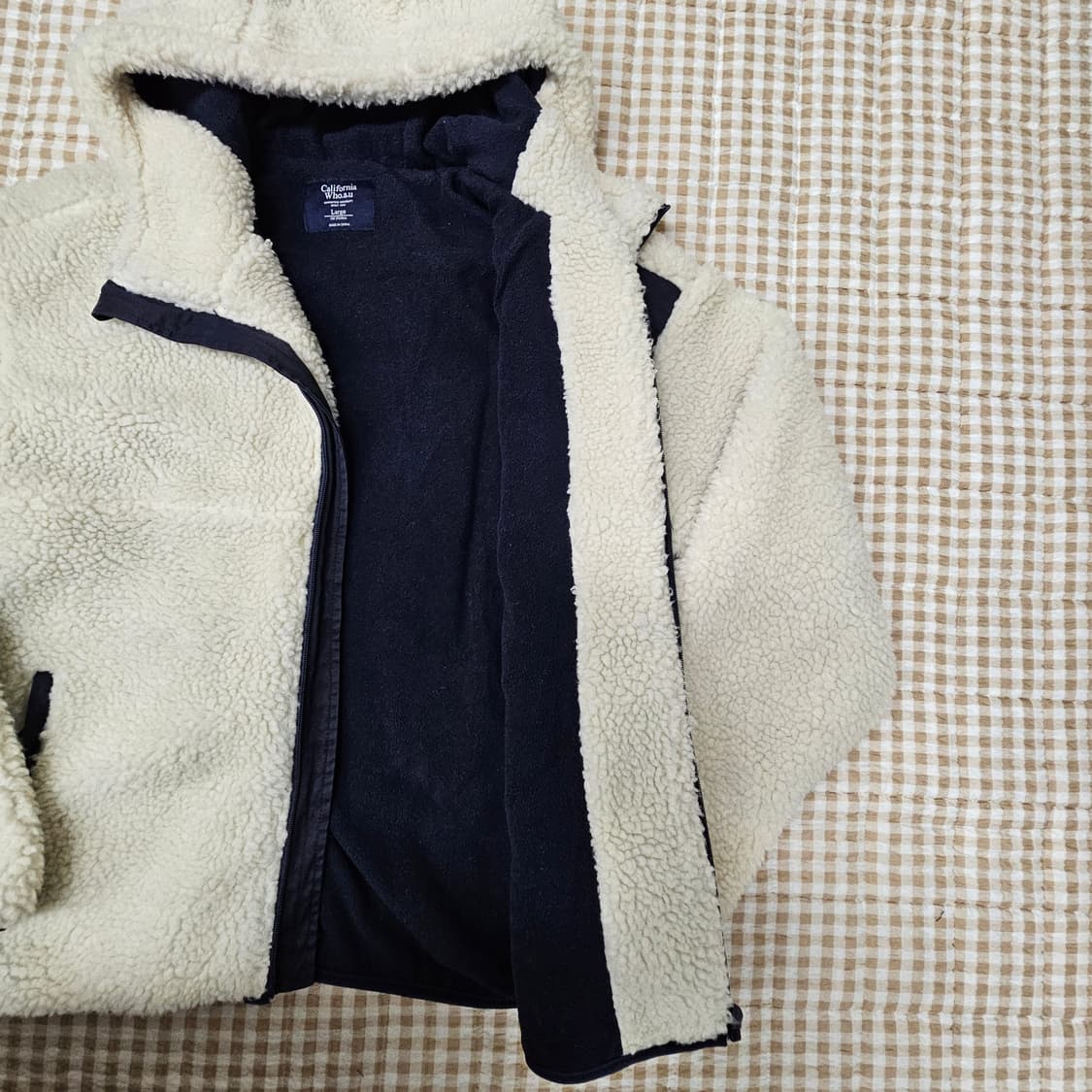 후아유 플리츠 겨울 후드집업 남자100 상품이미지5